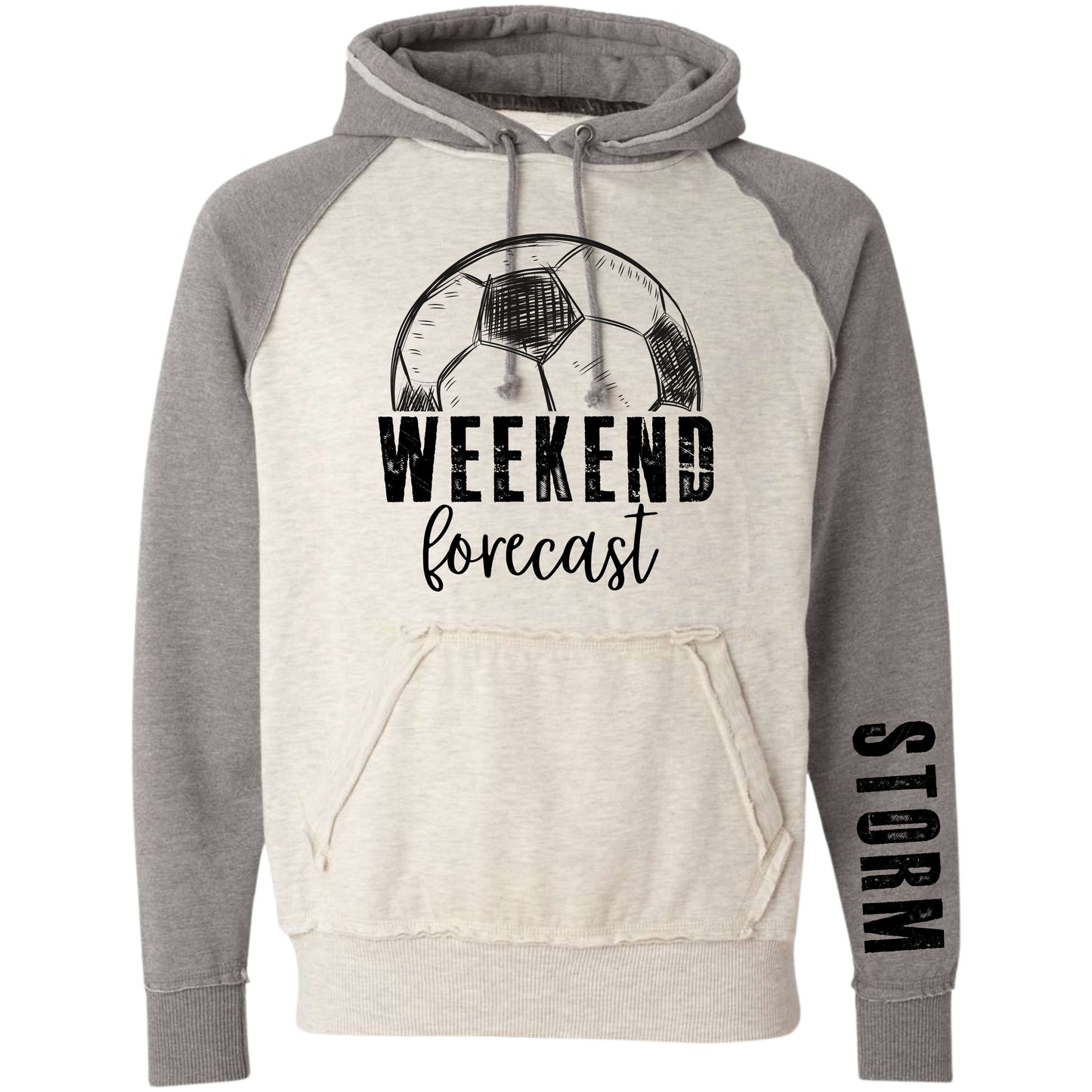 Iowa Storm "Weekend Forecast" Vintage Hoodie | Adult