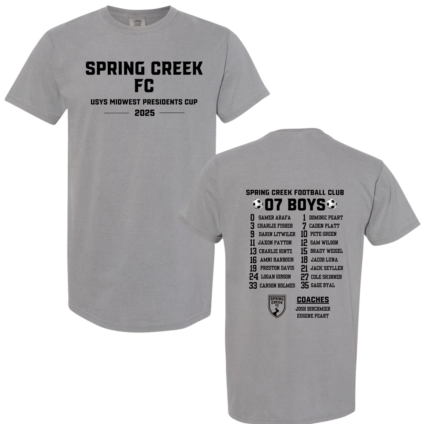 SCFC Midwest Presidents Cup - Adult T-Shirt | Comfort Colors