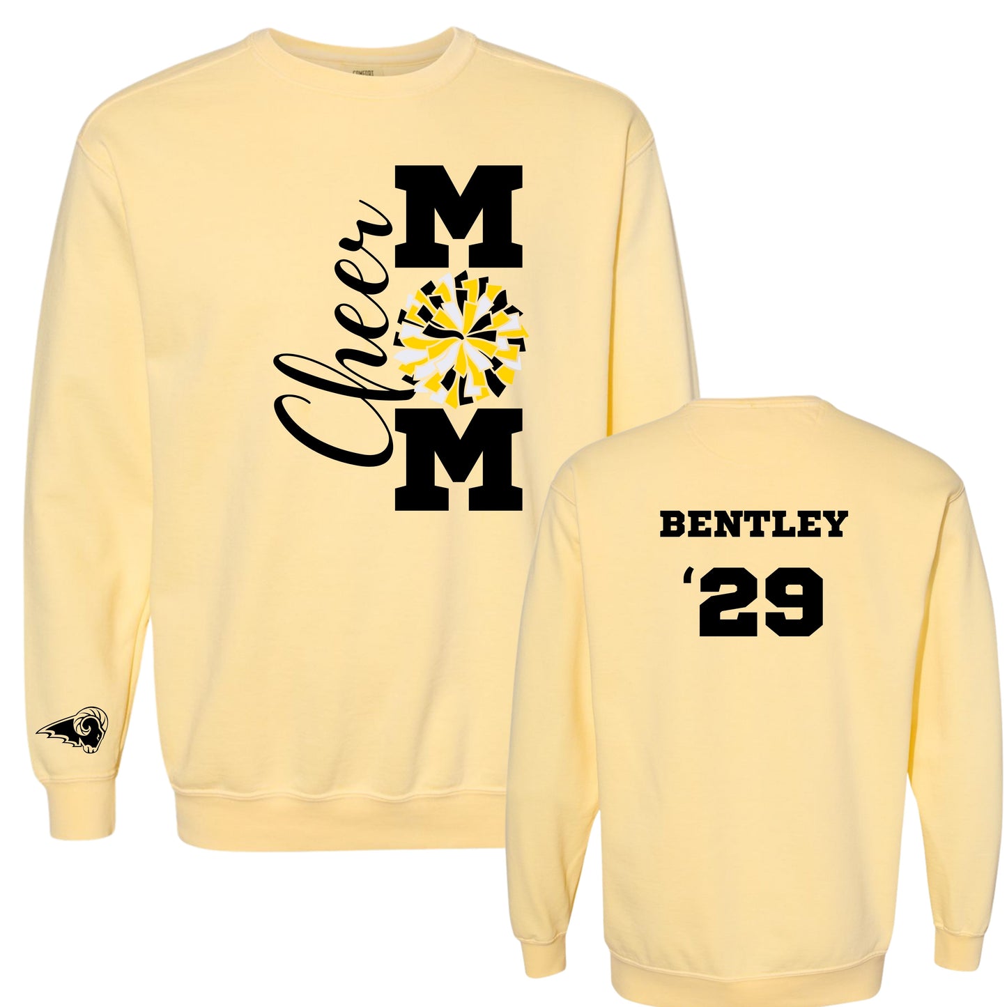 SEP Cheer Mom (Pom) | Comfort Colors