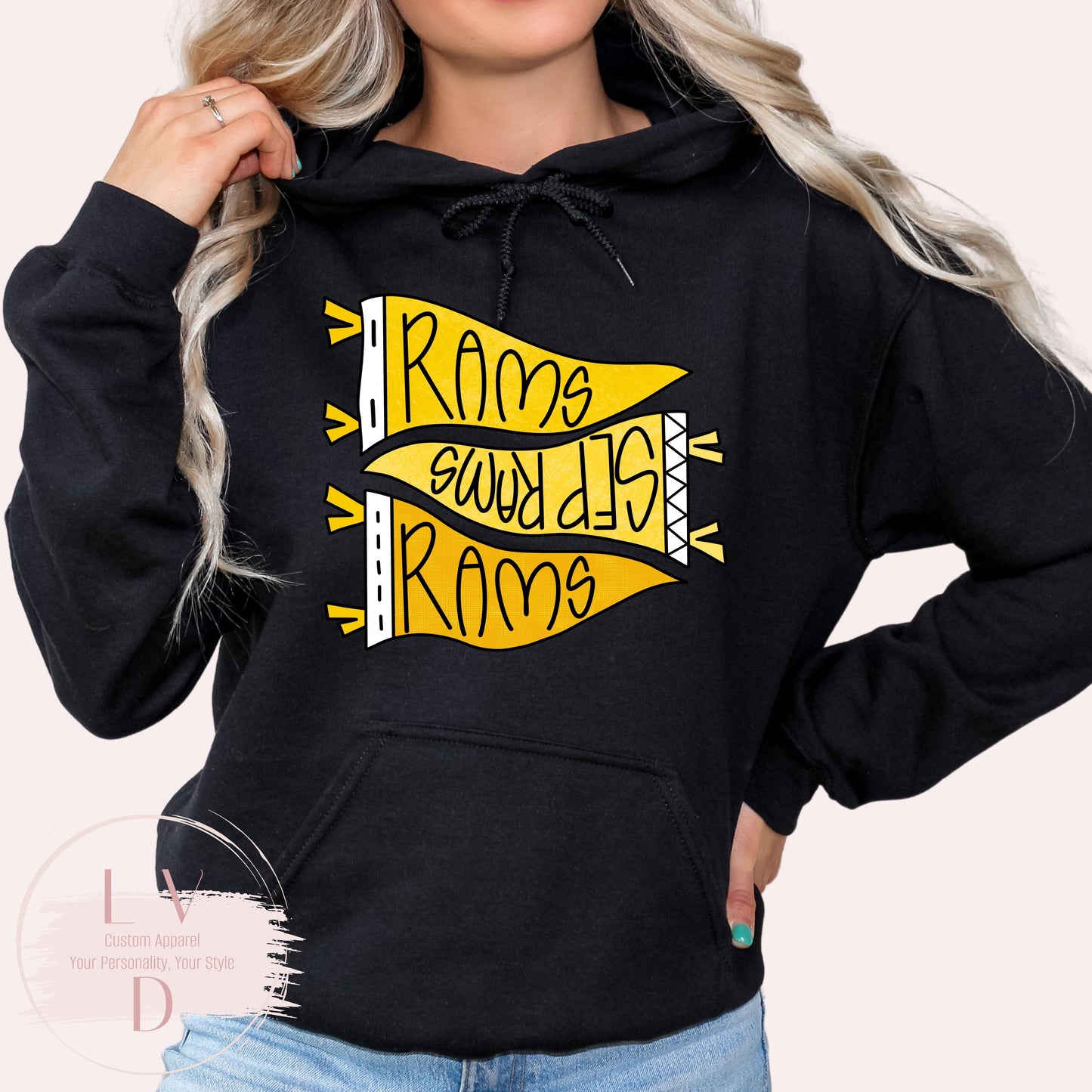 Let's Go RAMS Hoodie