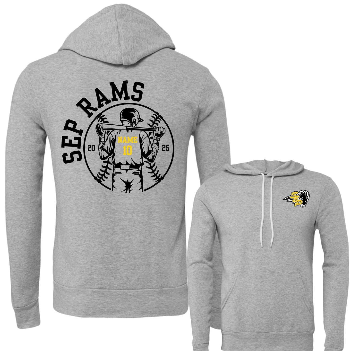Official* SEP Baseball Personalized Hoodie | Adult