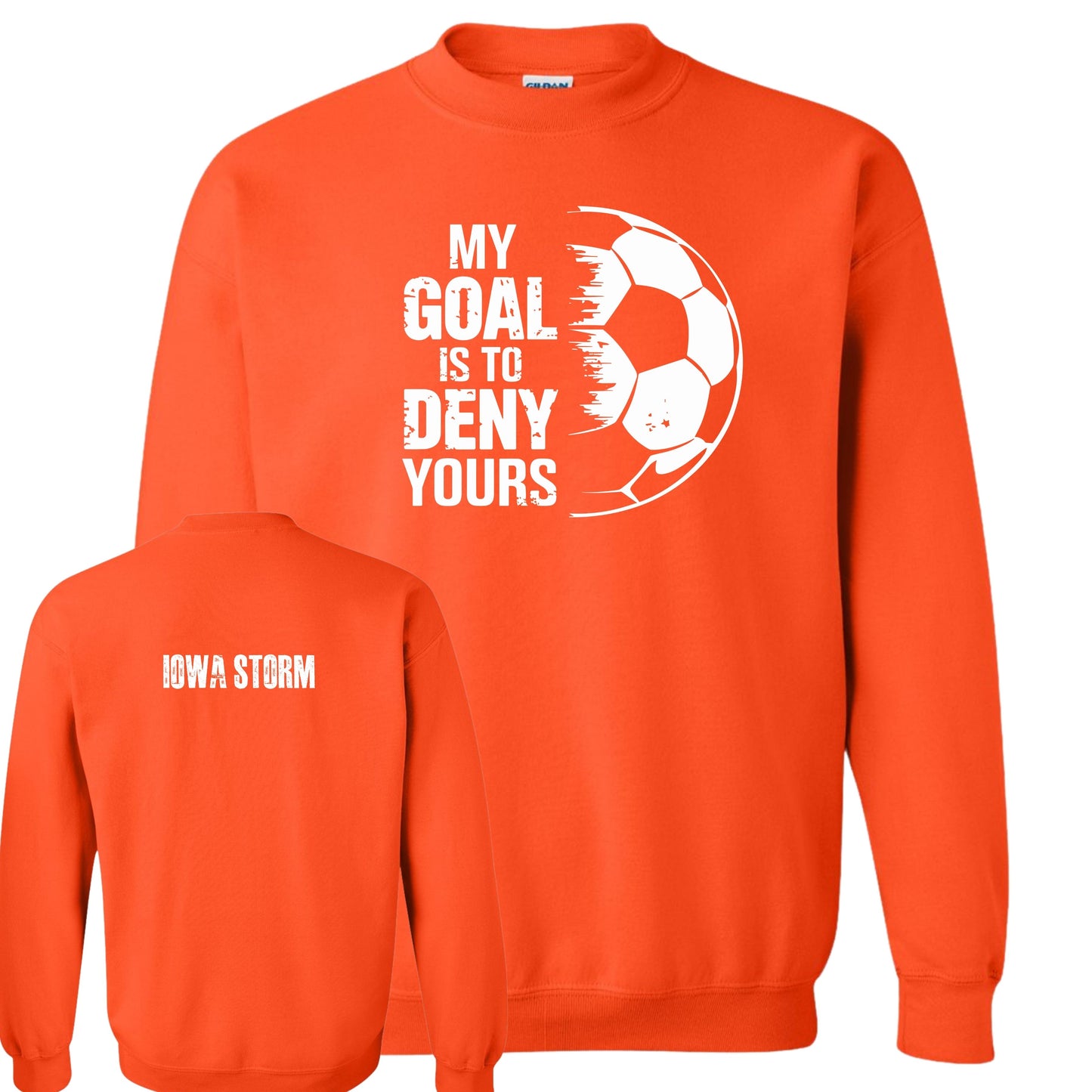 Iowa Storm "My Goal" Crewneck
