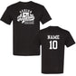 Senior Football Mom / Dad T-Shirt - Black (2025)