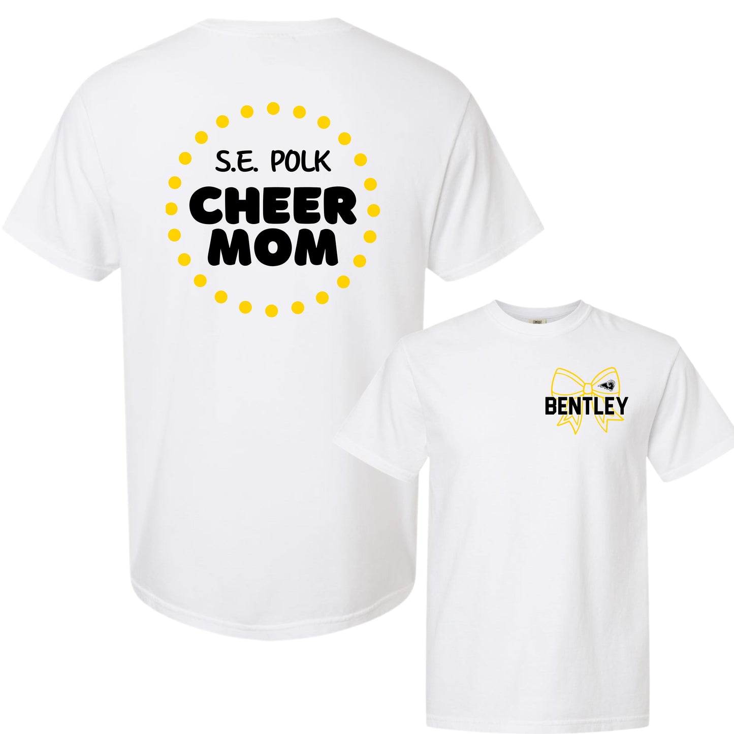 SEP Cheer Mom Puff Lettering T-Shirt