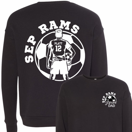 Senior Soccer Dad Crewneck (Boy)
