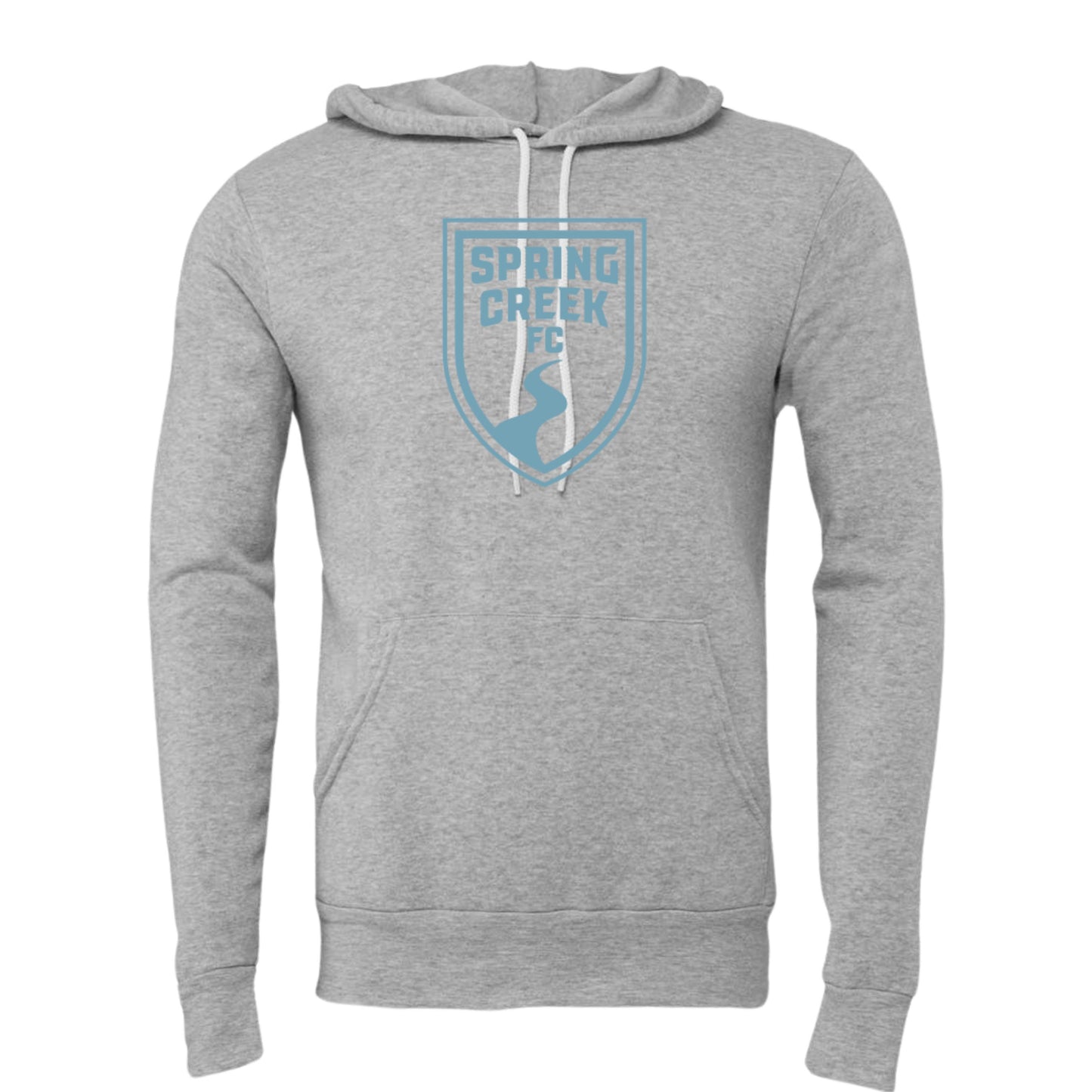 Adult Hoodie- Large Teal Logo