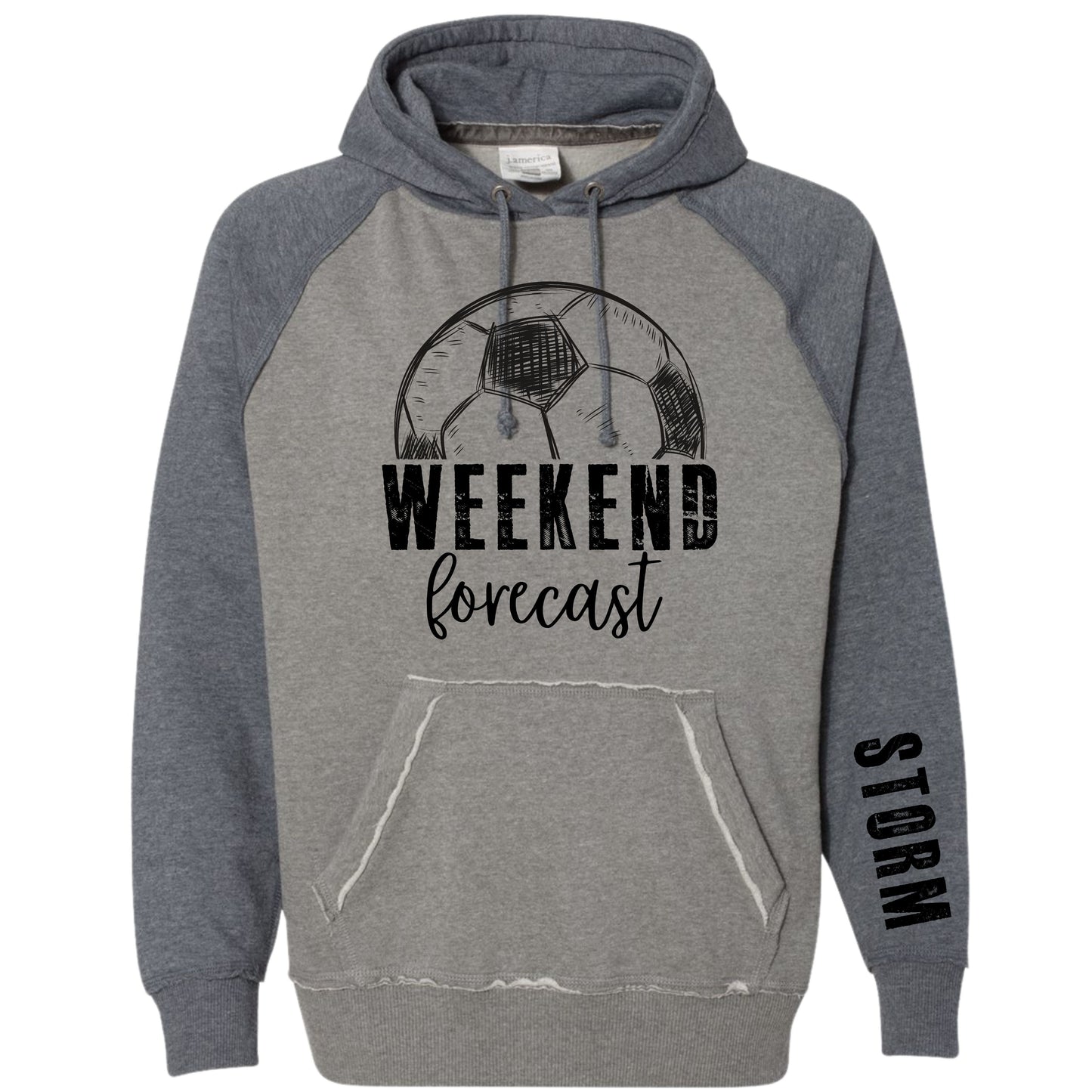 Iowa Storm "Weekend Forecast" Vintage Hoodie | Adult
