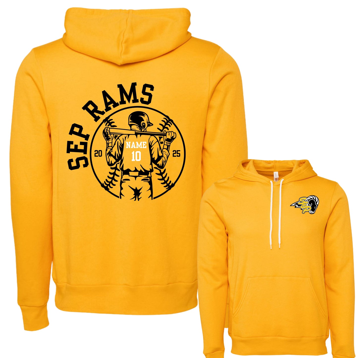 Official* SEP Baseball Personalized Hoodie | Adult