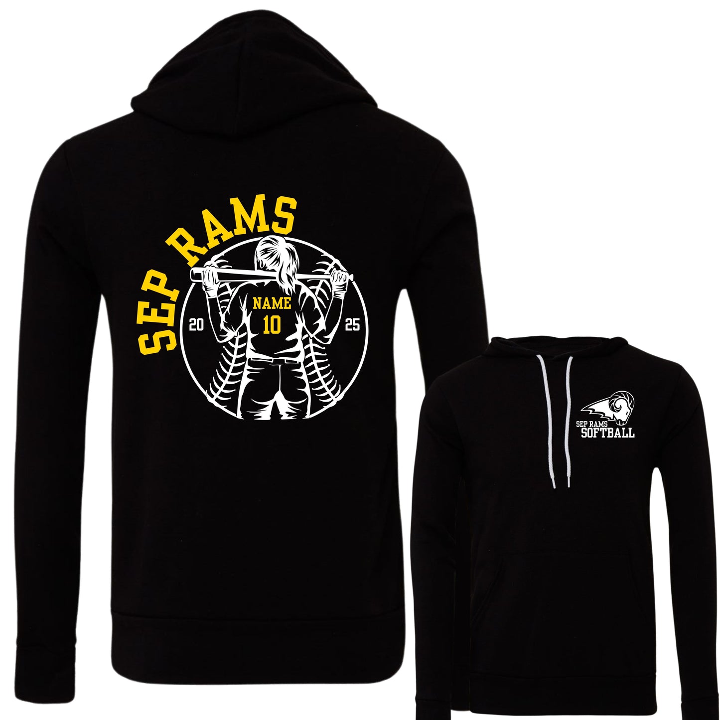 SEP Softball Personalized Hoodie | Adult