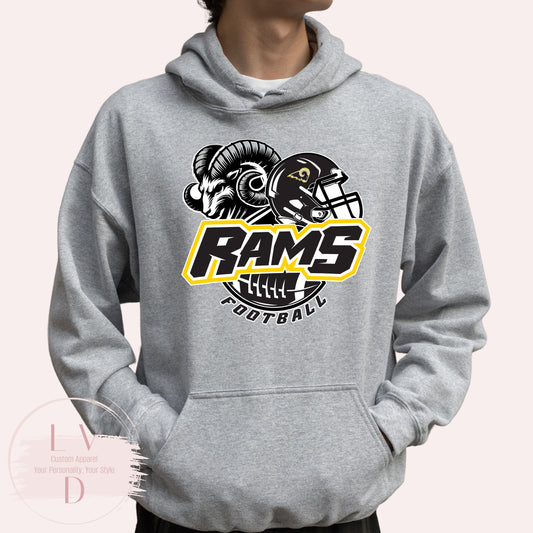 SEP RAMS Football Hoodie