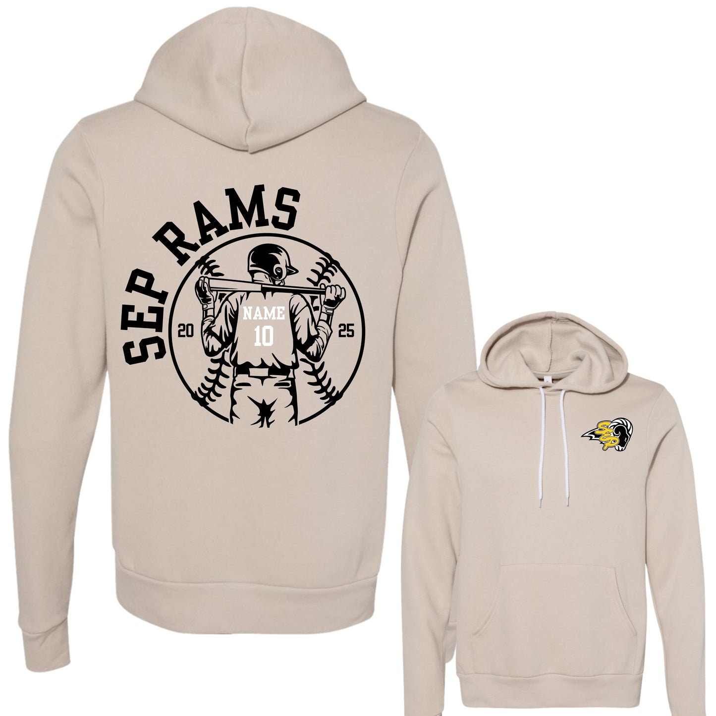 Official* SEP Baseball Personalized Hoodie | Adult