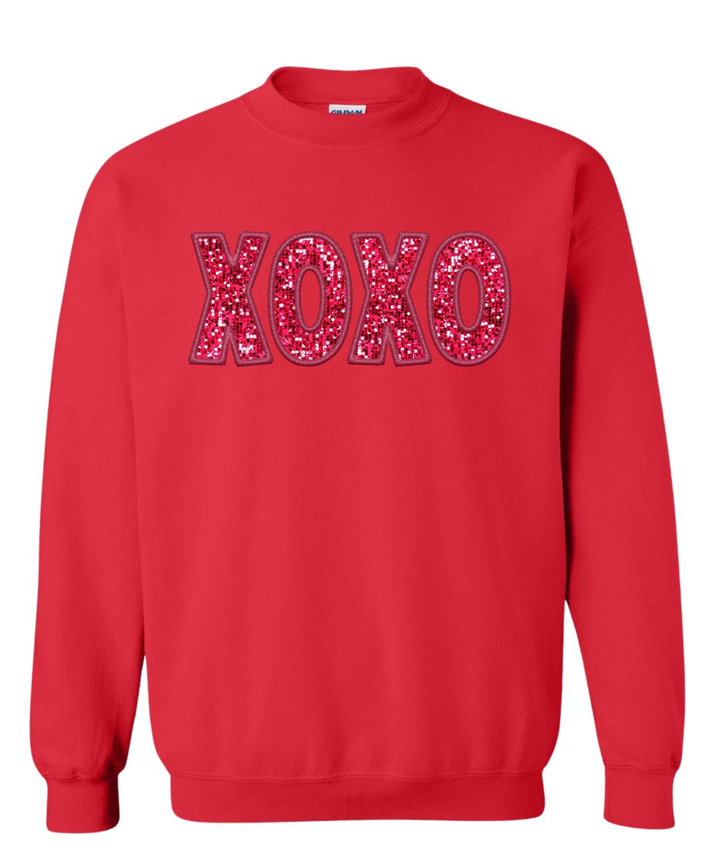 Glitter XOXO Crewneck