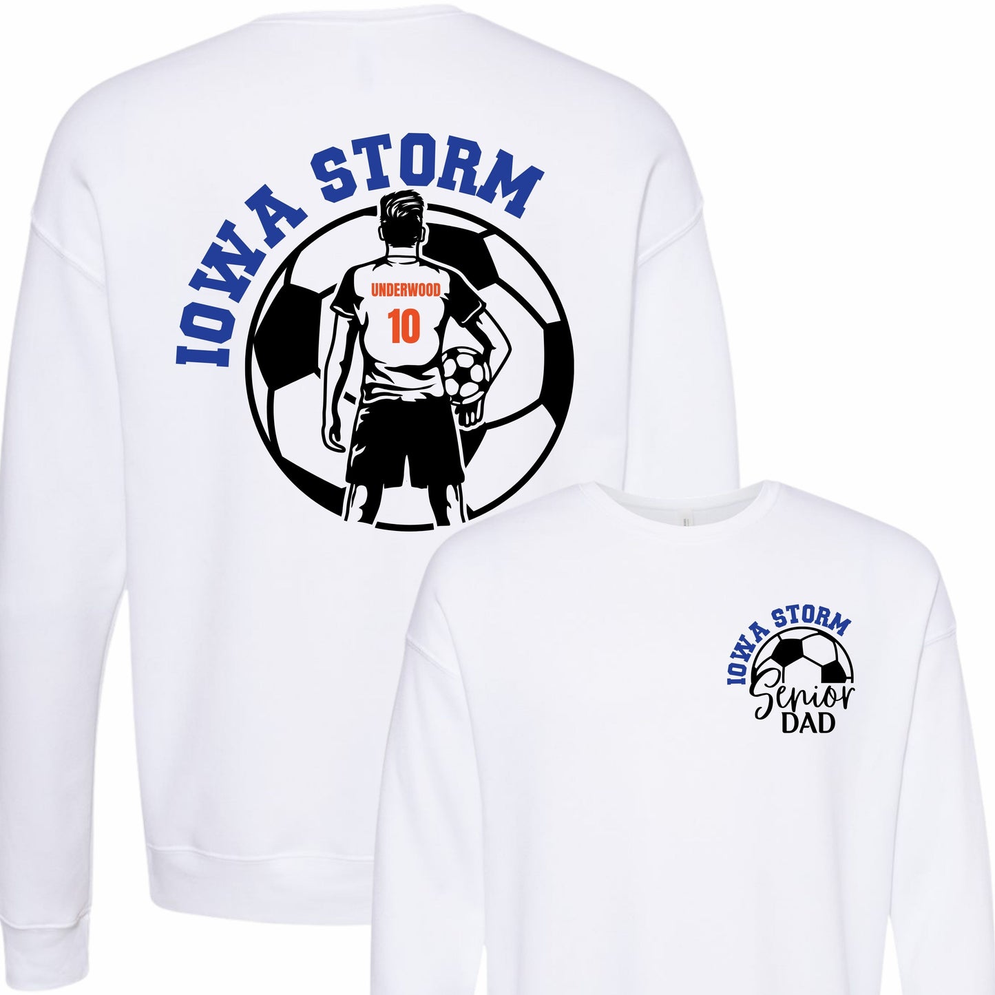 Senior Dad 2025 Crewneck