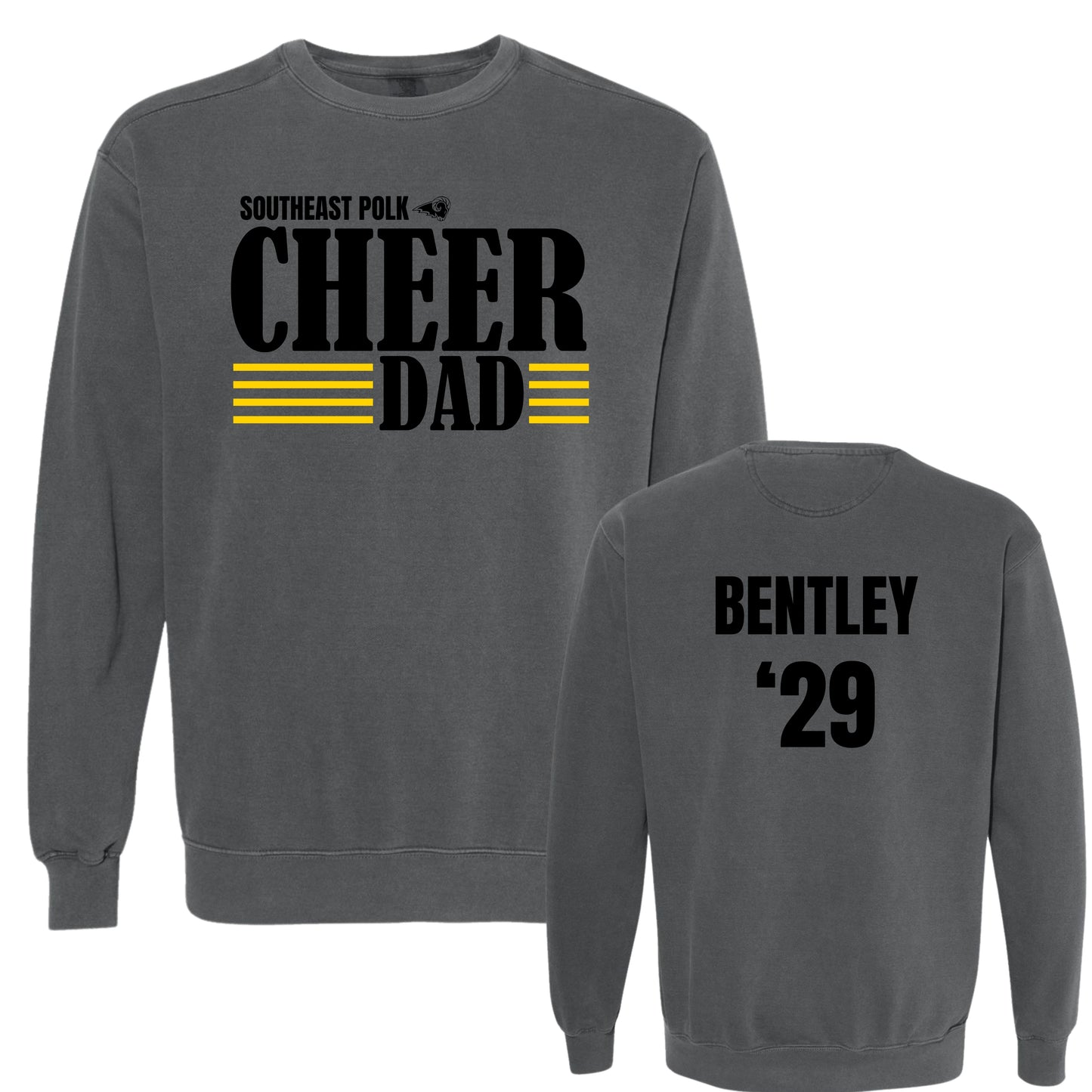 SEP Cheer Dad Crewneck | Comfort Colors