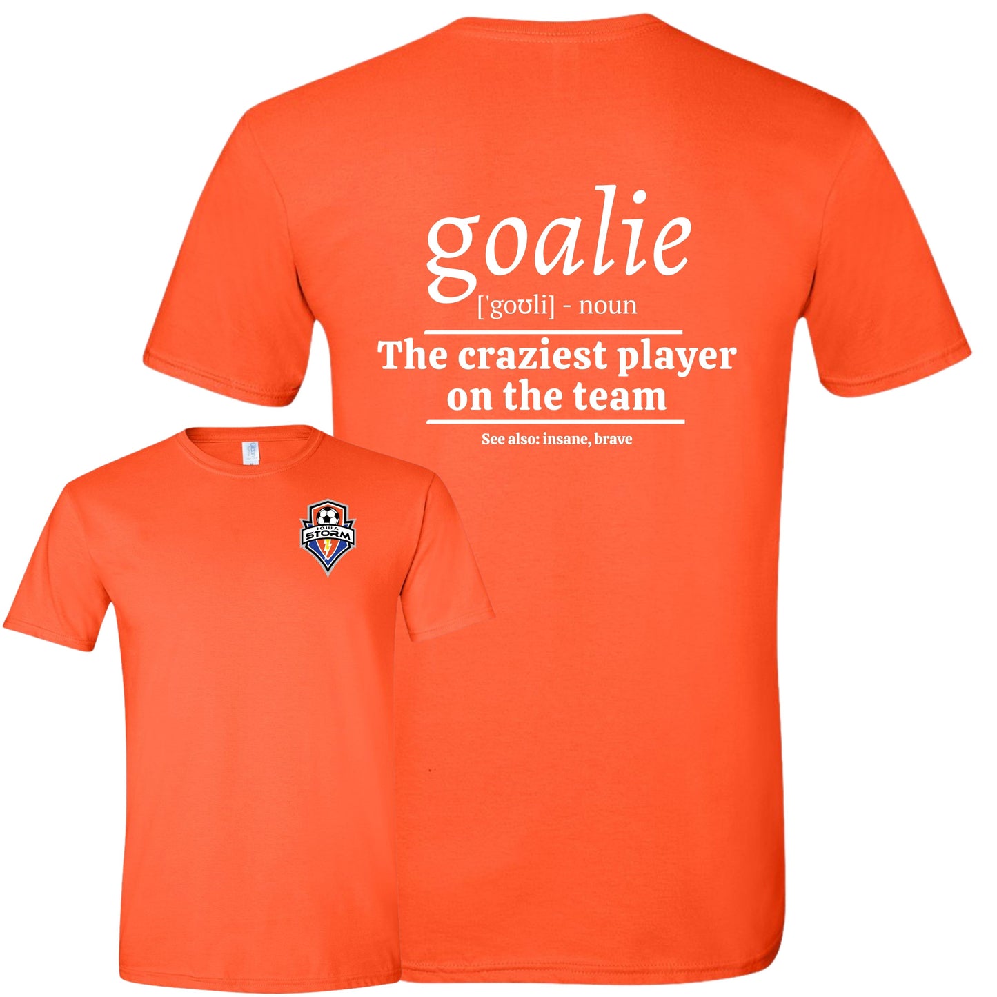 Iowa Storm "Goalie" T-Shirt