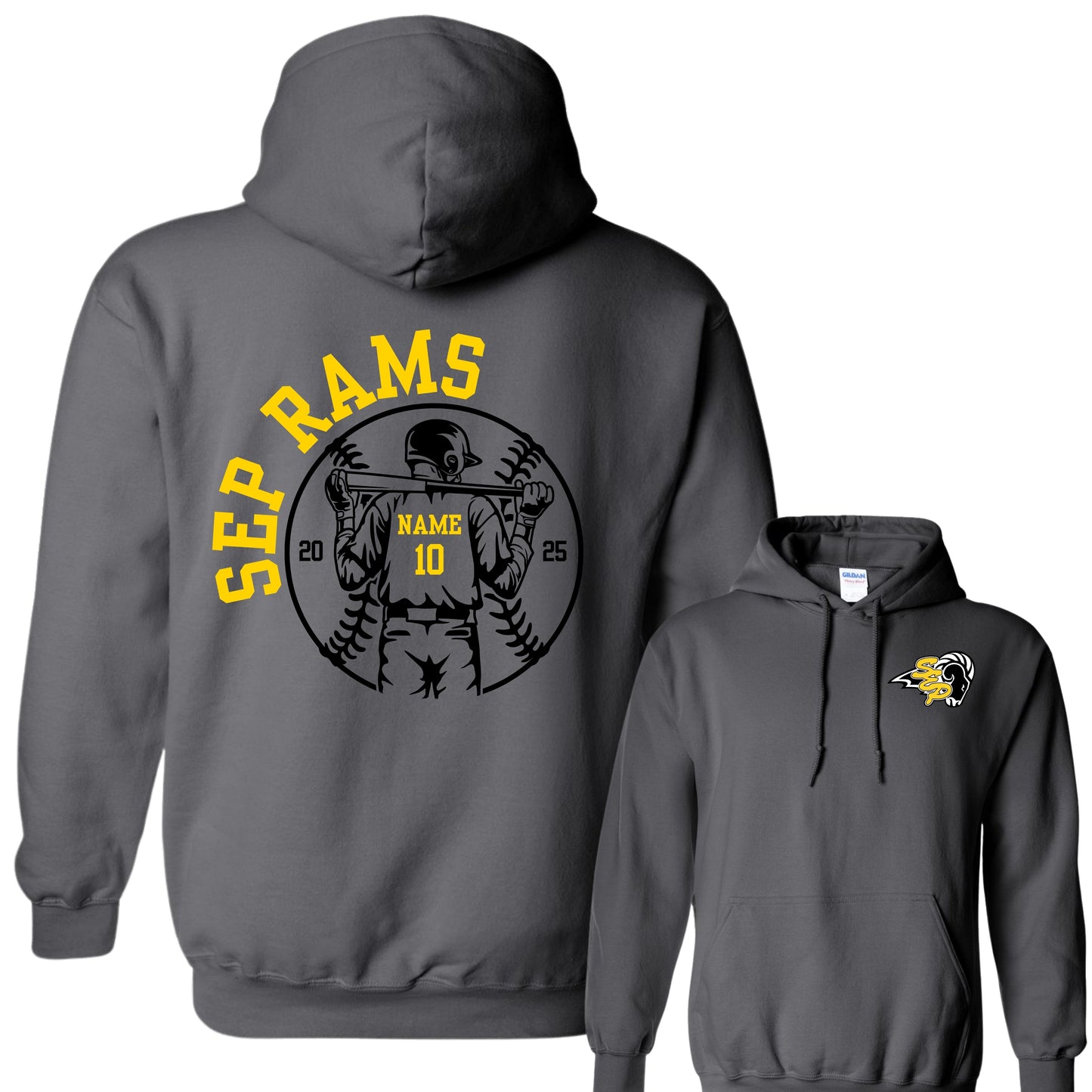Official* SEP Baseball Personalized Hoodie | Adult