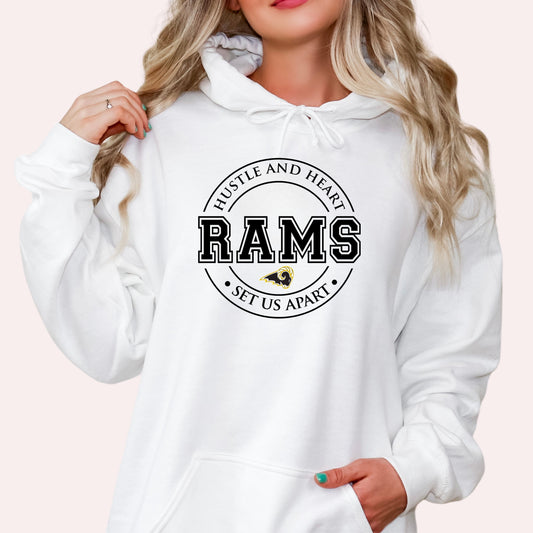 RAMS Hustle and Heart Hoodie