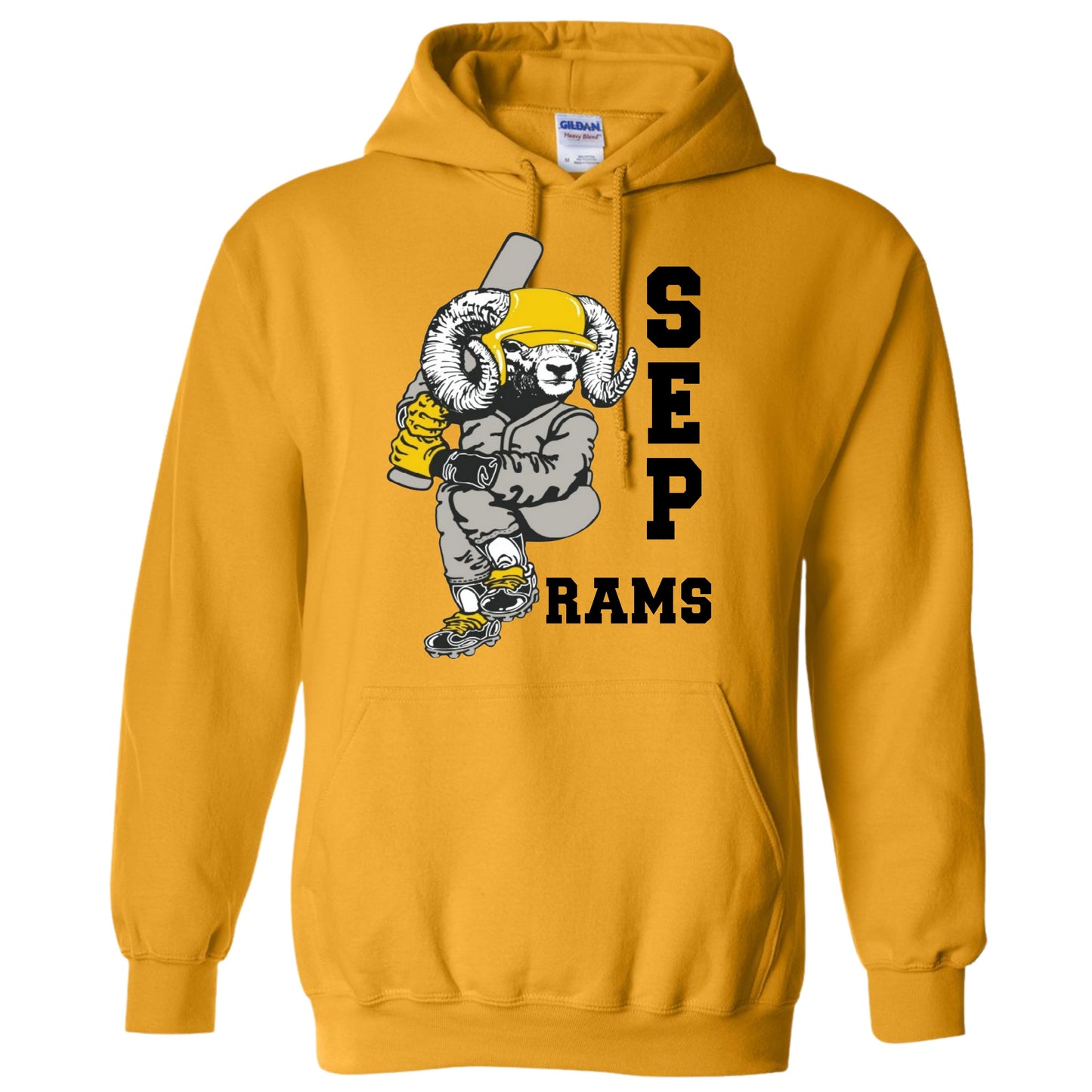 Official* SEP Baseball Swinging Ram Hoodie | Youth