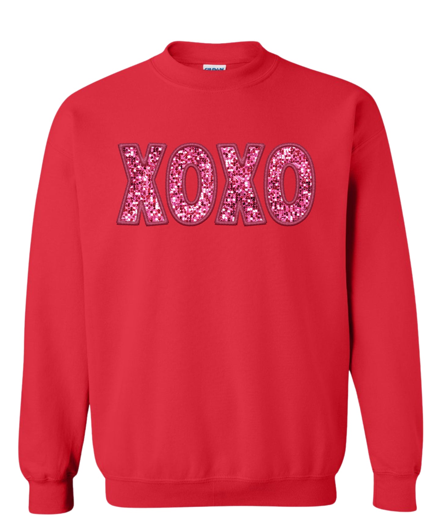 Glitter XOXO Crewneck