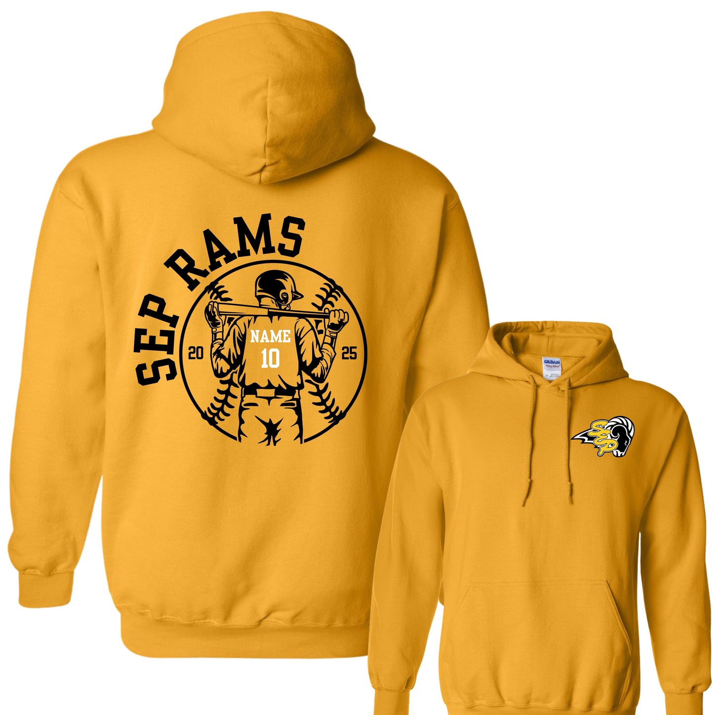 Official* SEP Baseball Personalized Hoodie | Youth