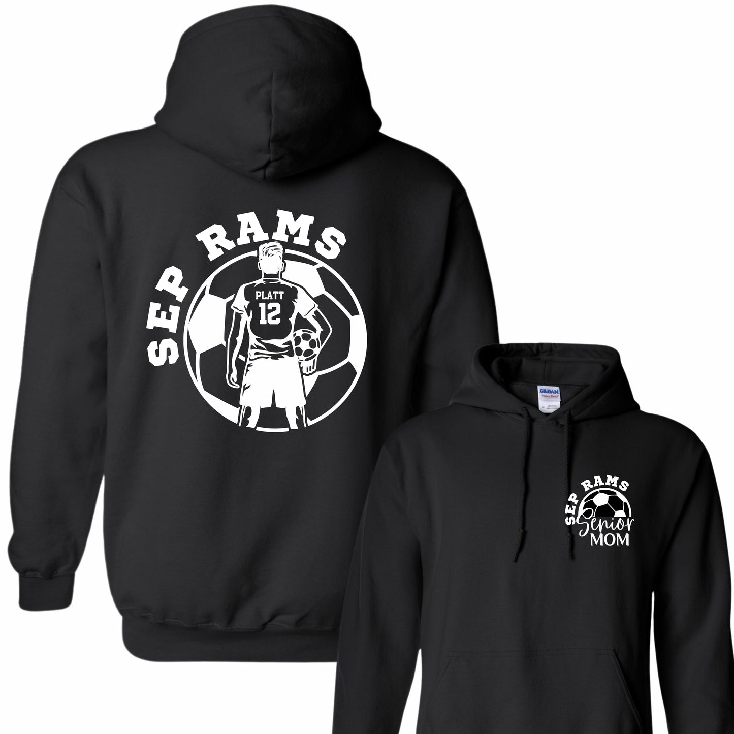 Senior Soccer Mom Hoodie (Boy)