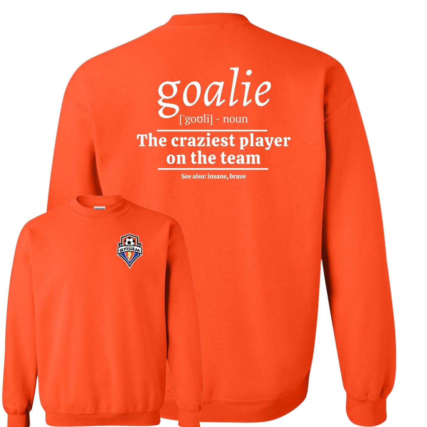 Iowa Storm "Goalie" Crewneck