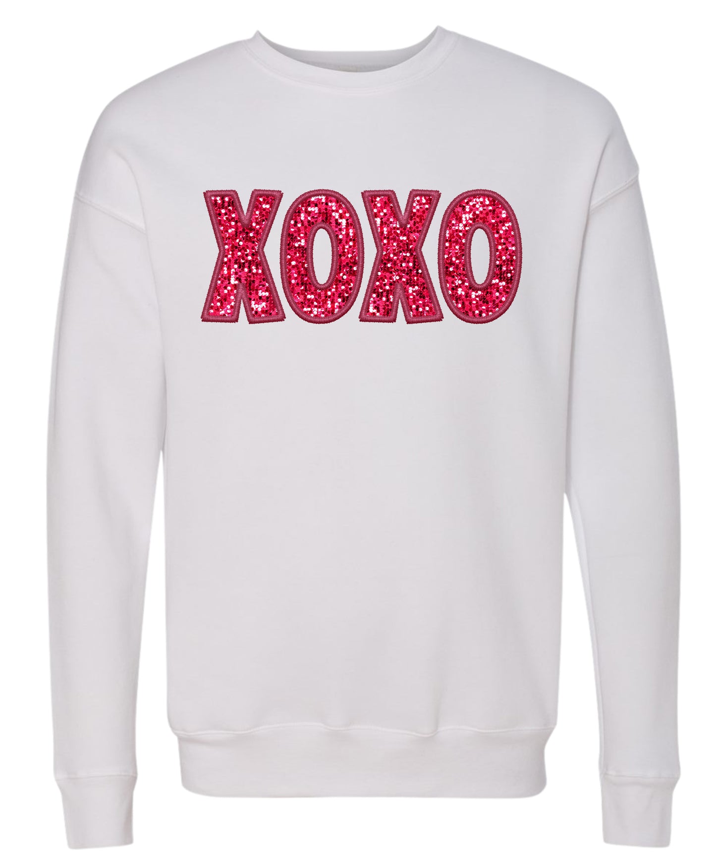 Glitter XOXO Crewneck