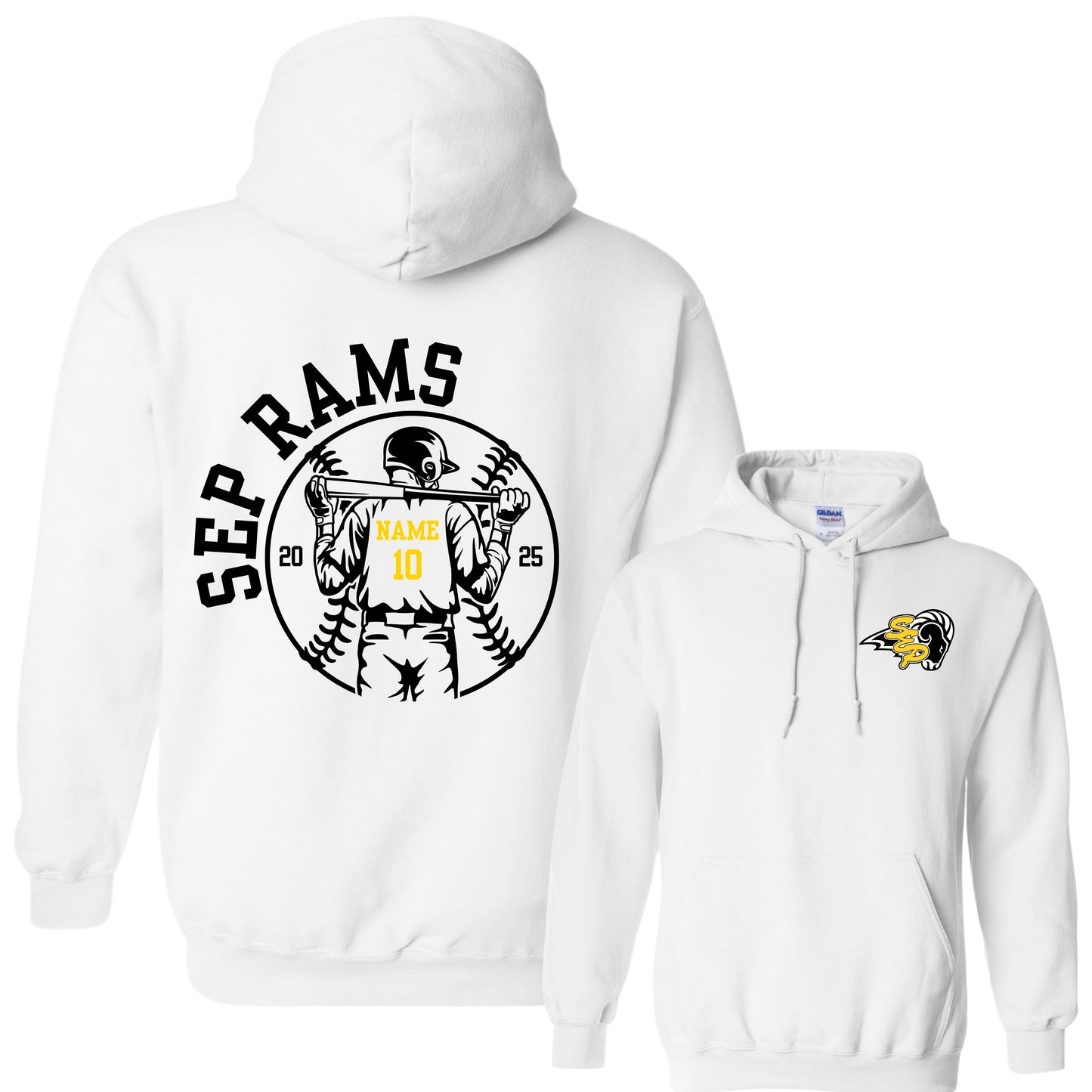 Official* SEP Baseball Personalized Hoodie | Youth