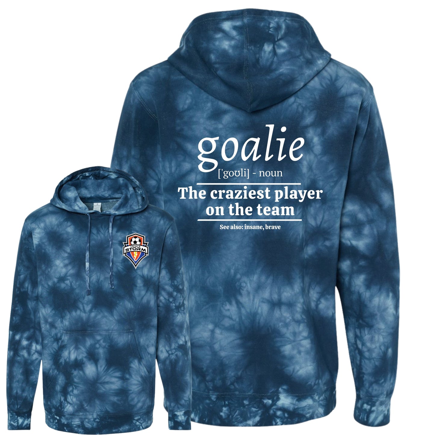 Iowa Storm "Goalie" Hoodie