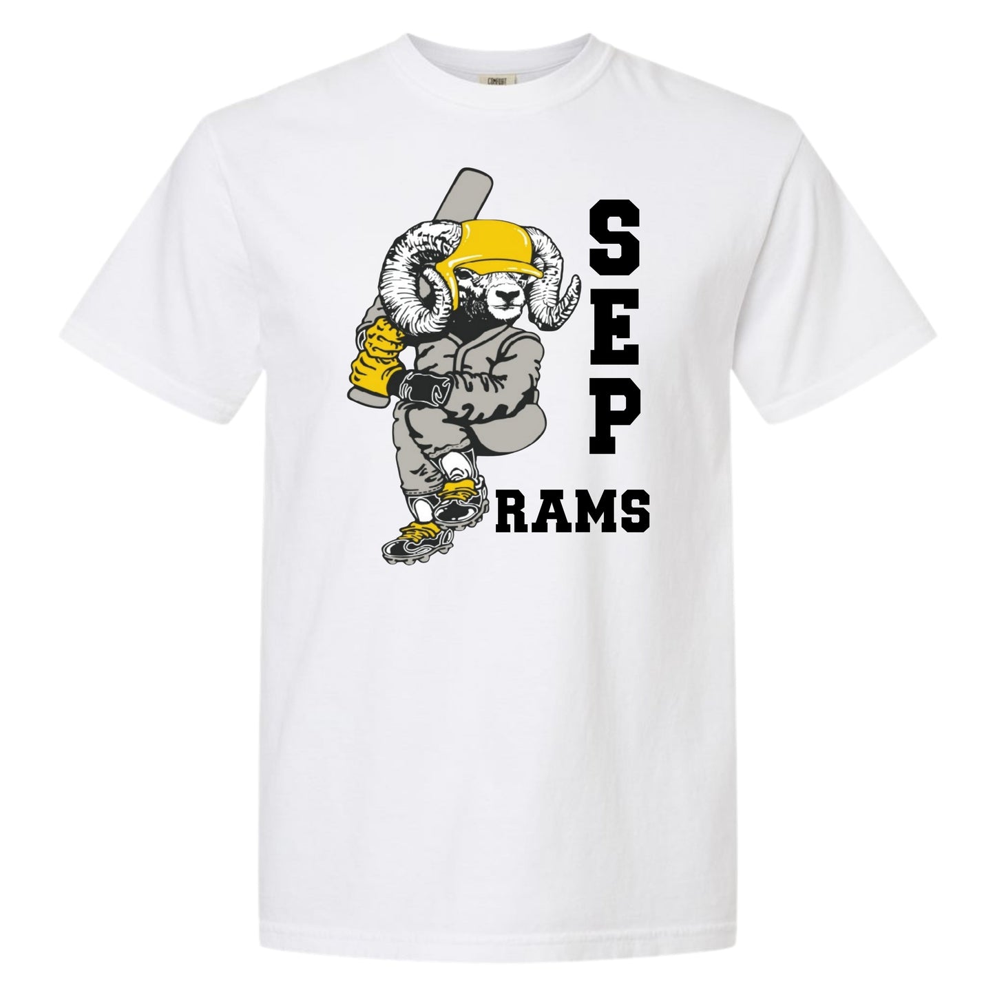 Official* SEP Baseball Swinging Ram T-Shirt | Adult
