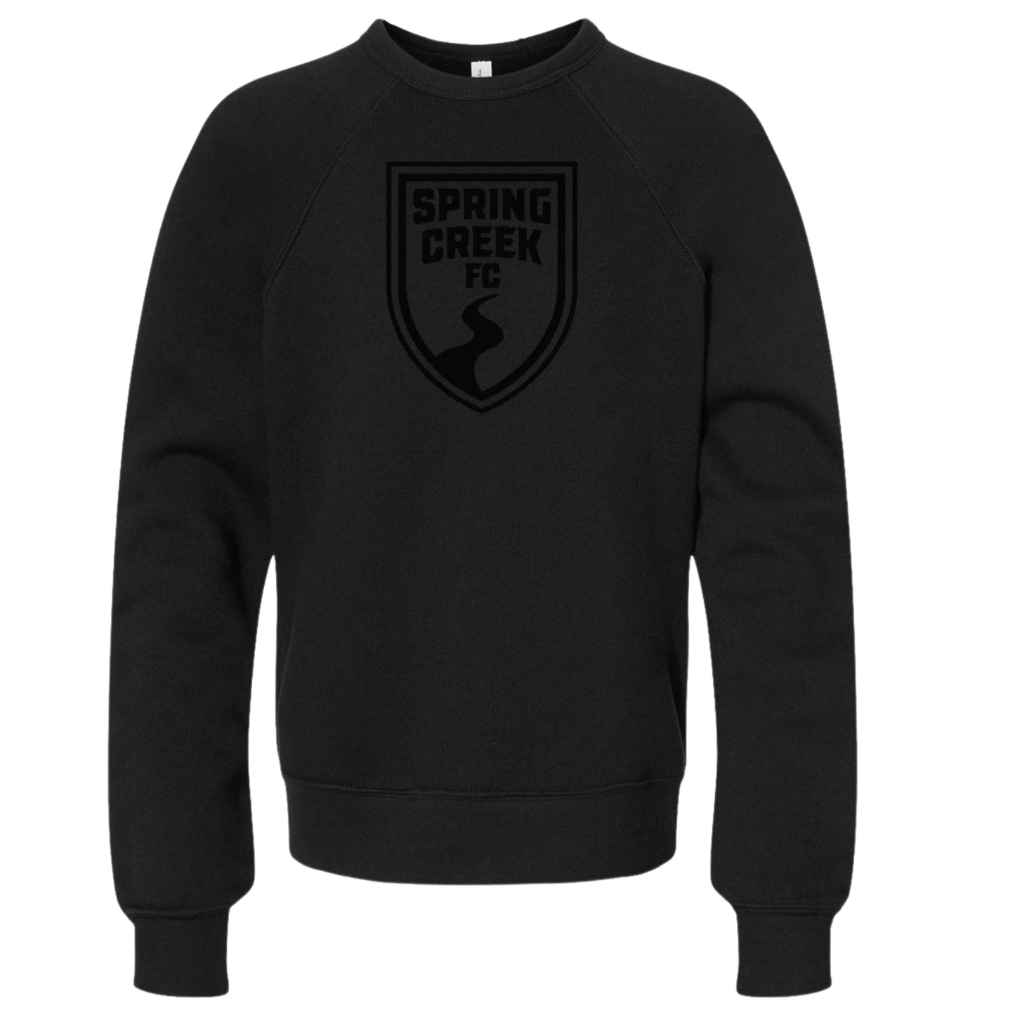 Youth Crewneck- Black Logo