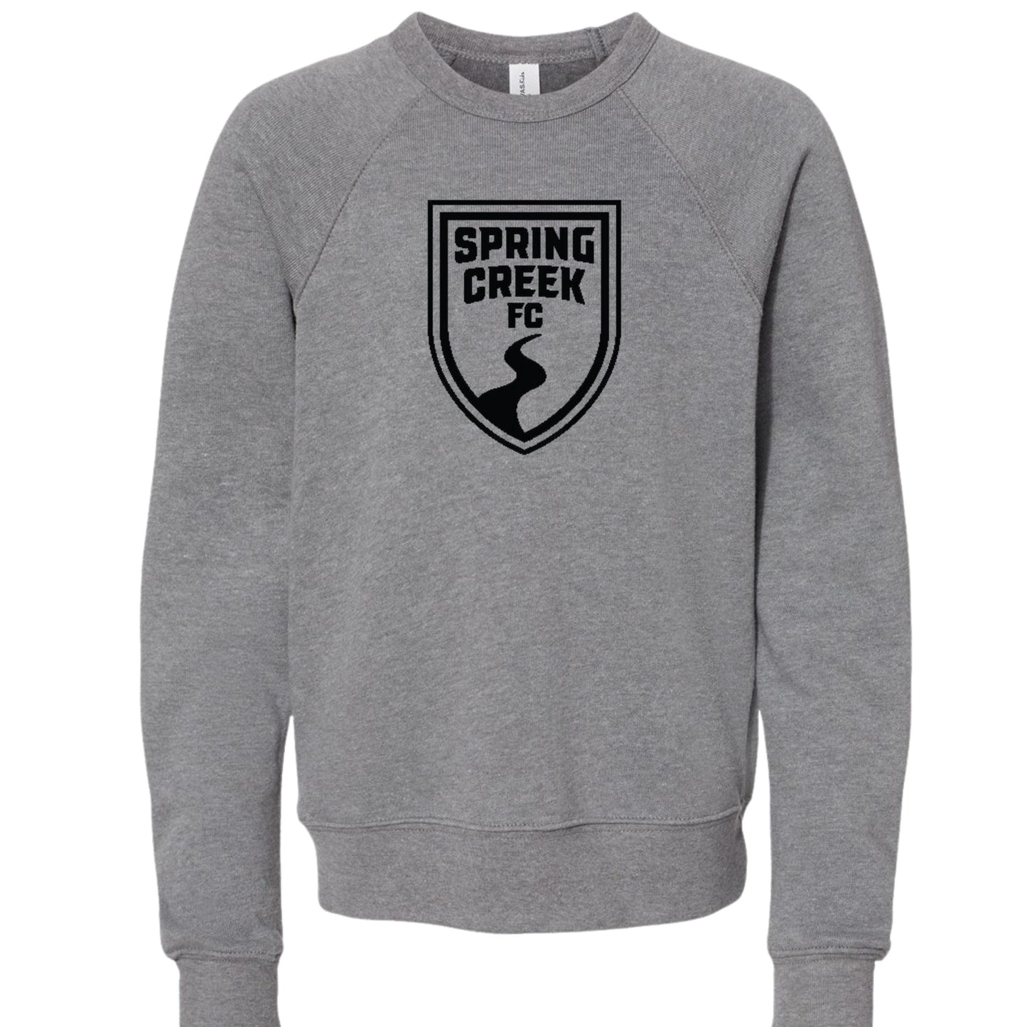 Youth Crewneck- Black Logo