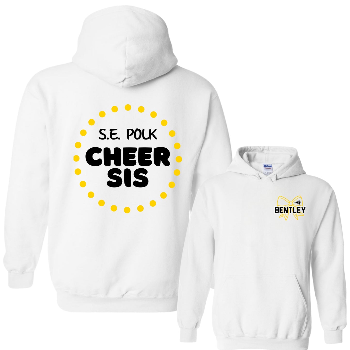 SEP Cheer Sis Puff Lettering Hoodie