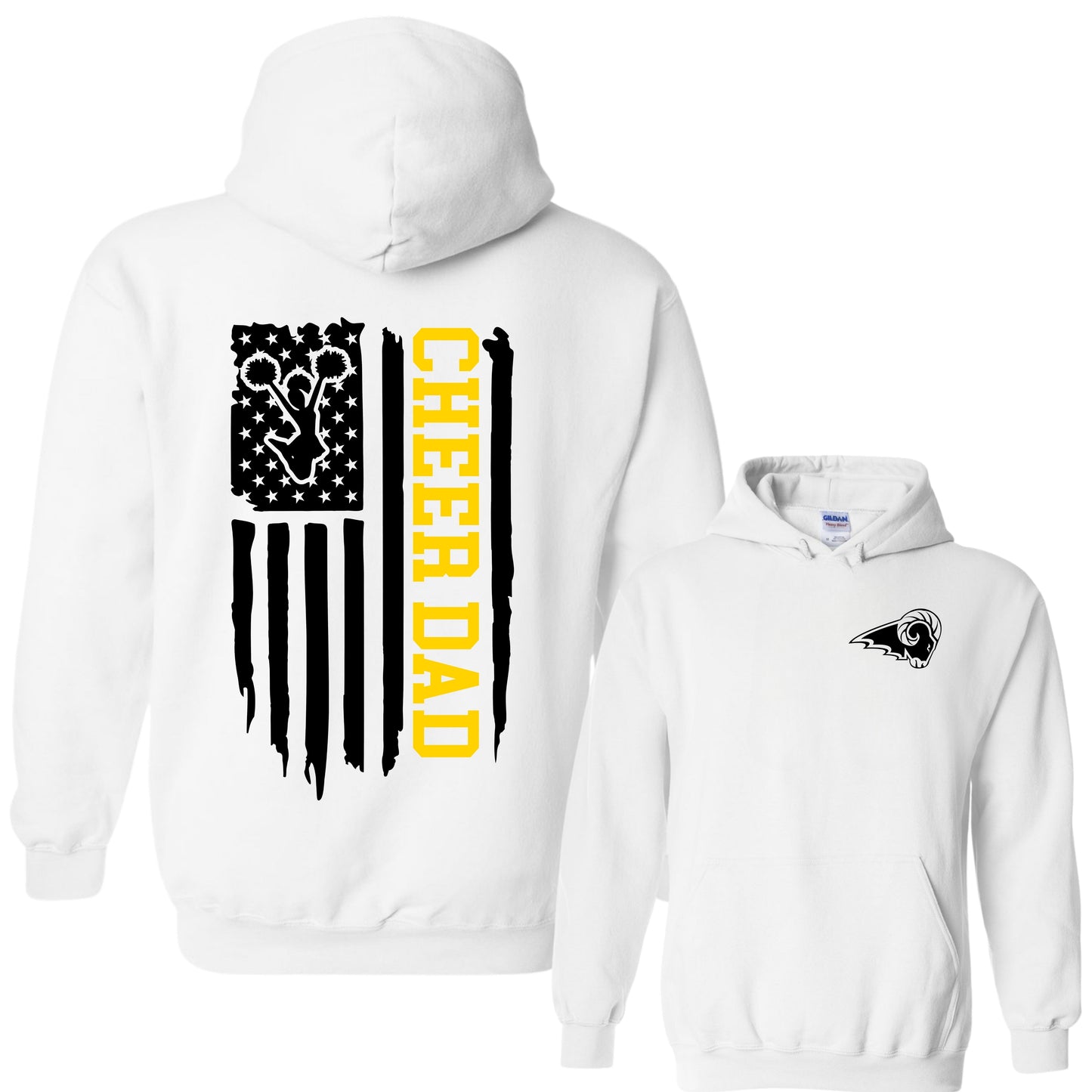 SEP Cheer Dad (flag) Hoodie