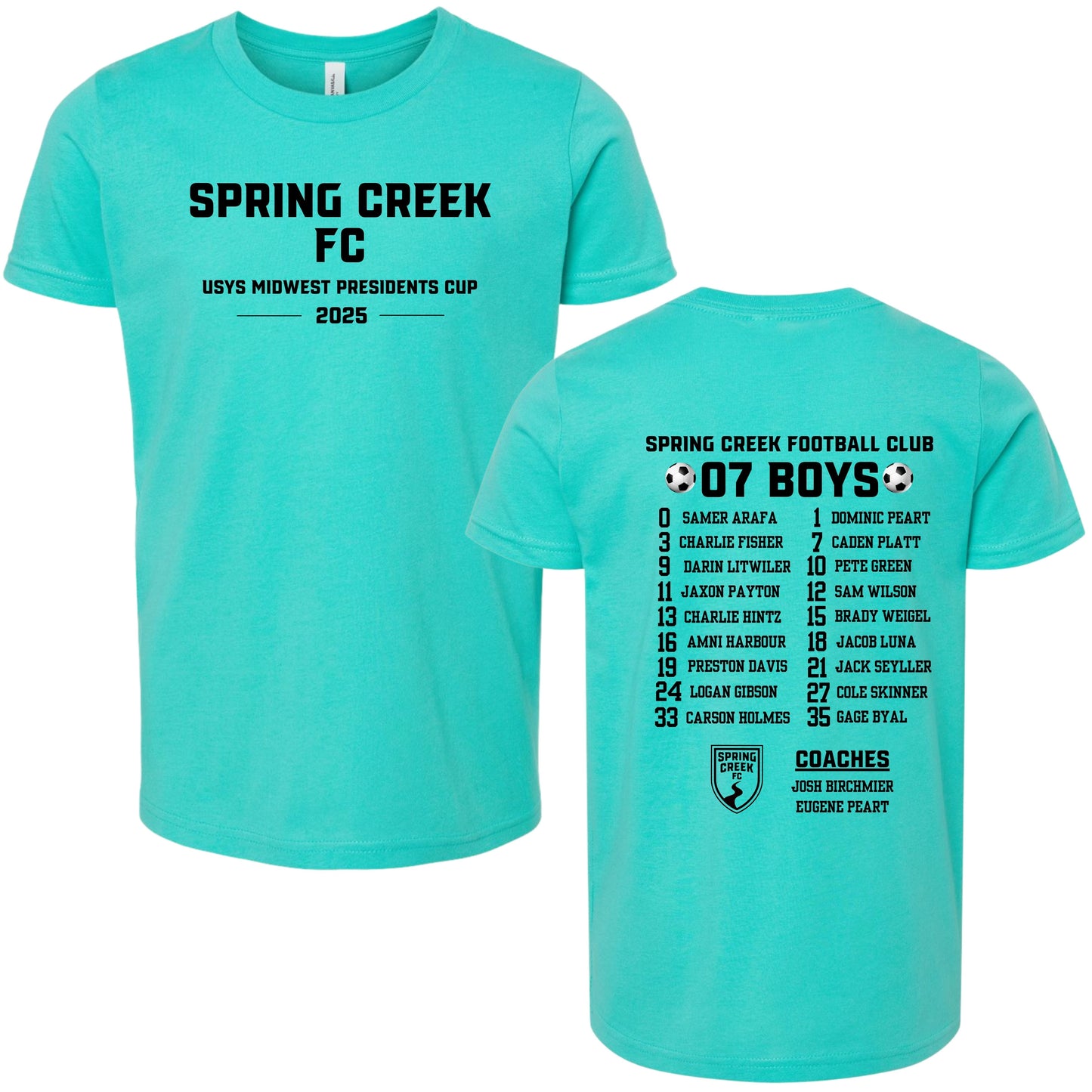 SCFC Midwest Presidents Cup - Youth T-Shirt | Bella + Canvas