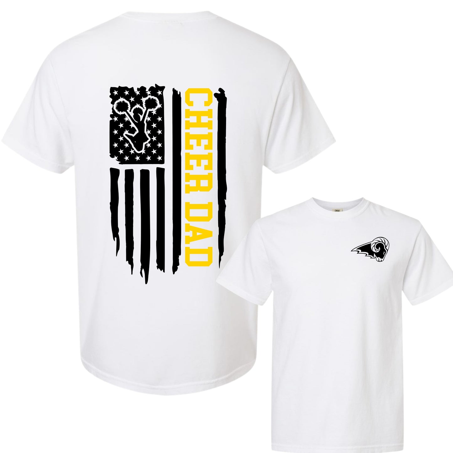 SEP Cheer Dad (Flag) T-Shirt