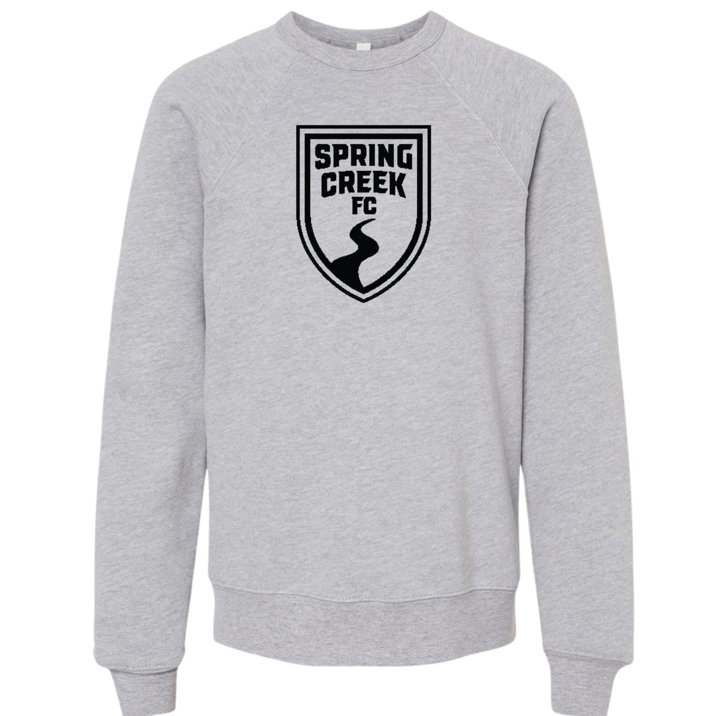 Youth Crewneck- Black Logo