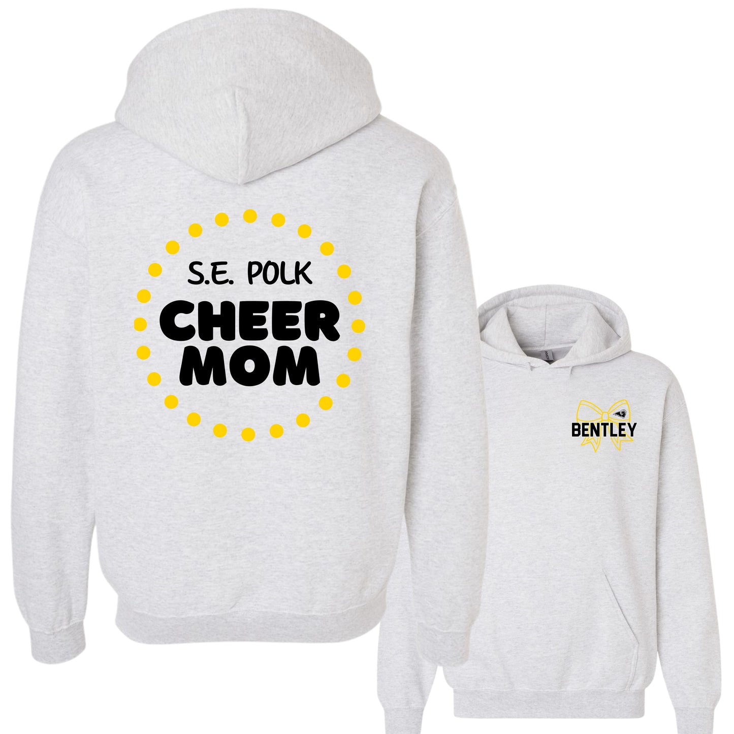 SEP Cheer Mom Puff Lettering Hoodie