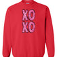 Stacked "XOXO" Crewneck