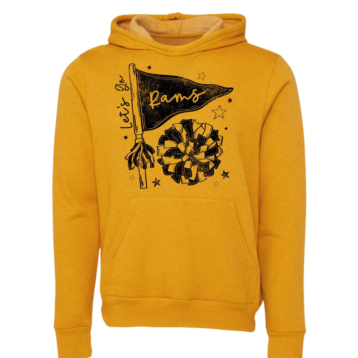 Let's Go Rams Hoodie