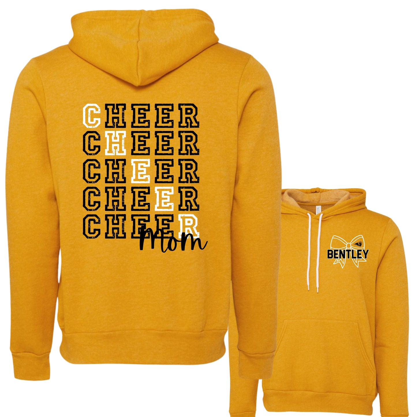 SEP Distressed Cheer Mom Hoodie