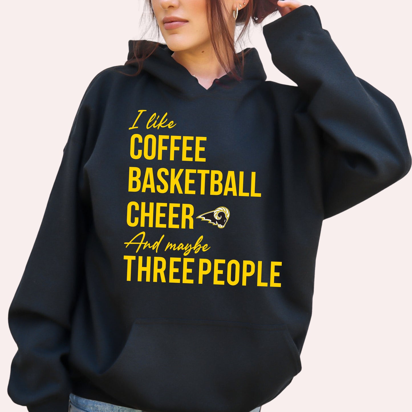 SEP Basketball Cheer "I Like Coffee" Hoodie