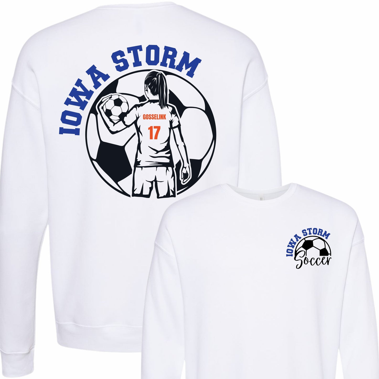 Iowa Storm Soccer Crewneck (Boy/Girl)