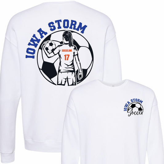 Iowa Storm Soccer Crewneck (Boy/Girl)