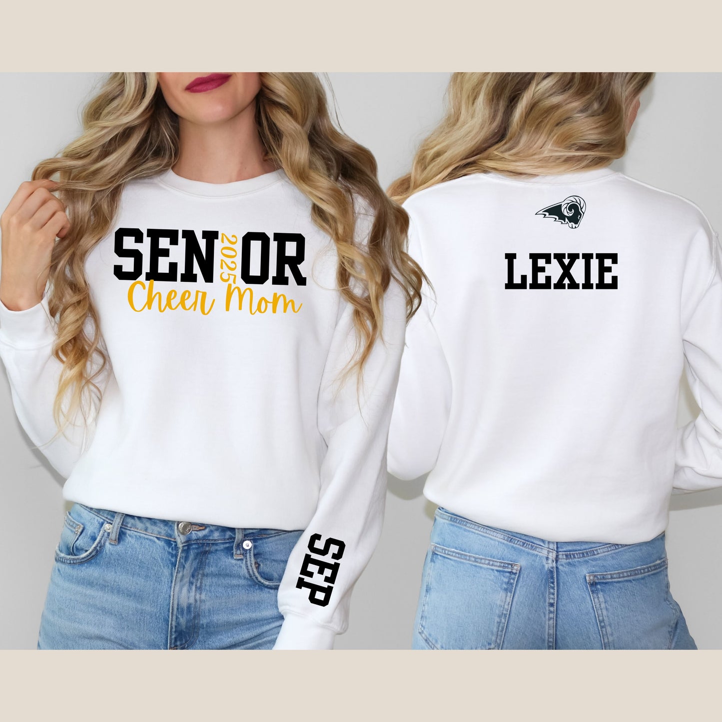 Senior Cheer Mom (Bella+Canvas)