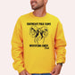 Vintage Ram Wrestling Cheer Dad Crewneck