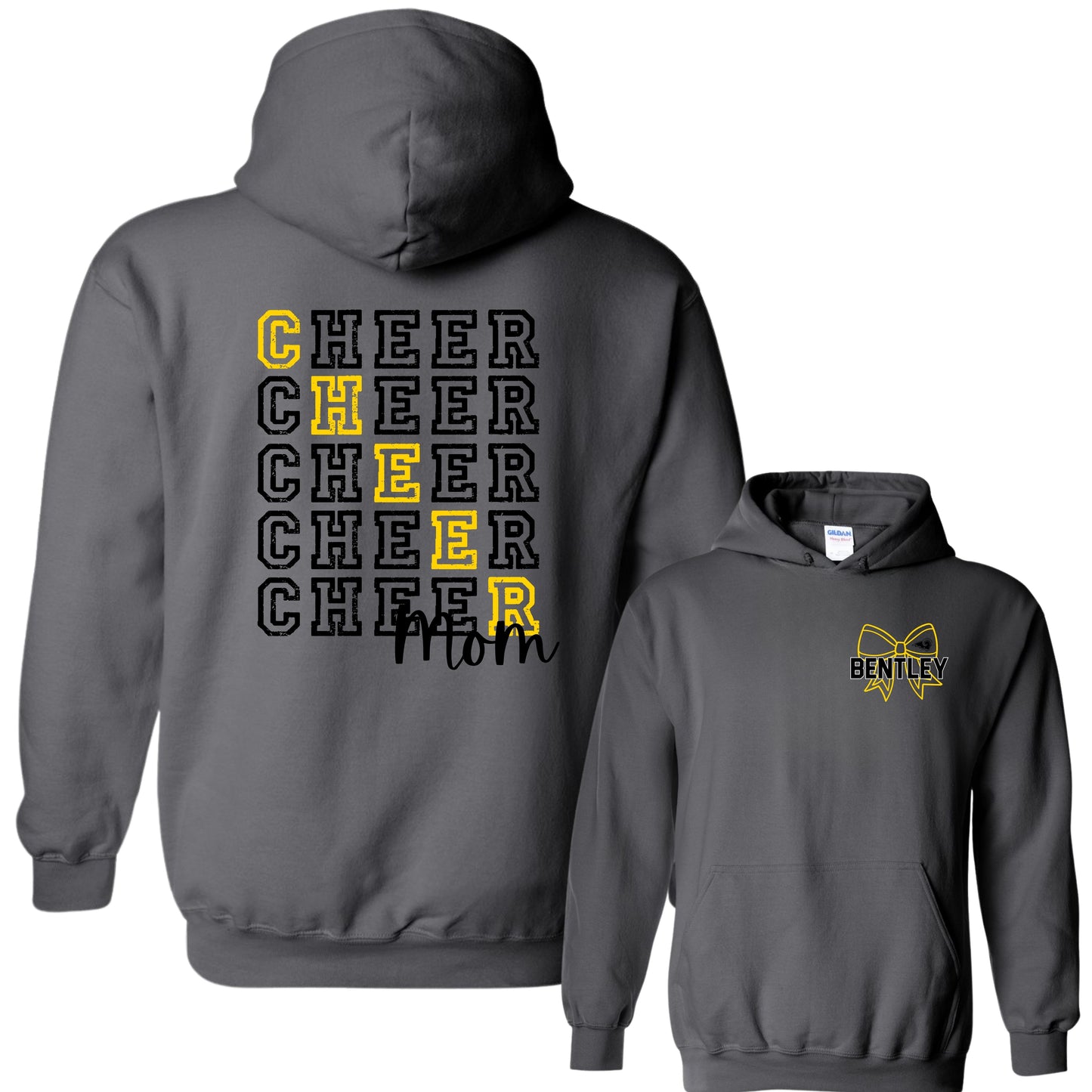 SEP Distressed Cheer Mom Hoodie