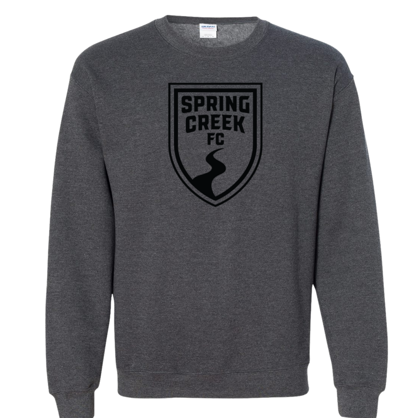Youth Crewneck- Black Logo
