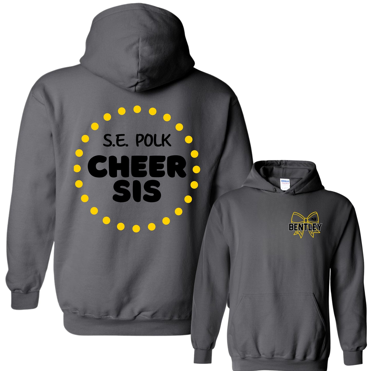 SEP Cheer Sis Puff Lettering Hoodie