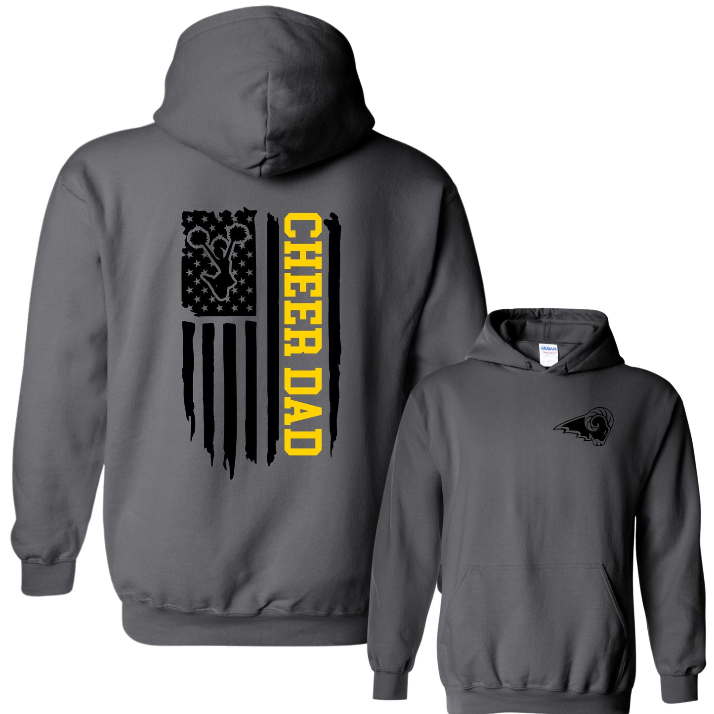SEP Cheer Dad (flag) Hoodie